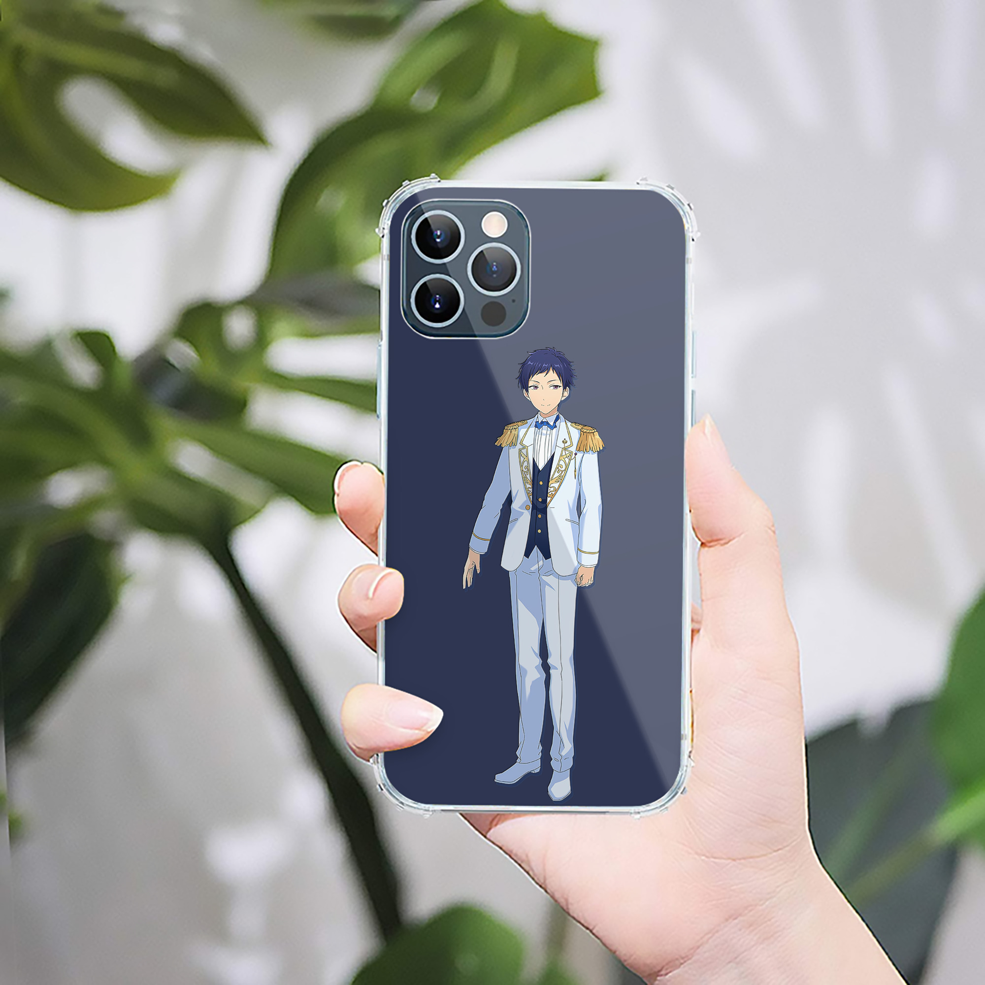 （画像用） あんさんぶるスターズ! Ensemble Stars 【iPhone 12シリーズ対応】透明スマホケース（クリアソフトケース）